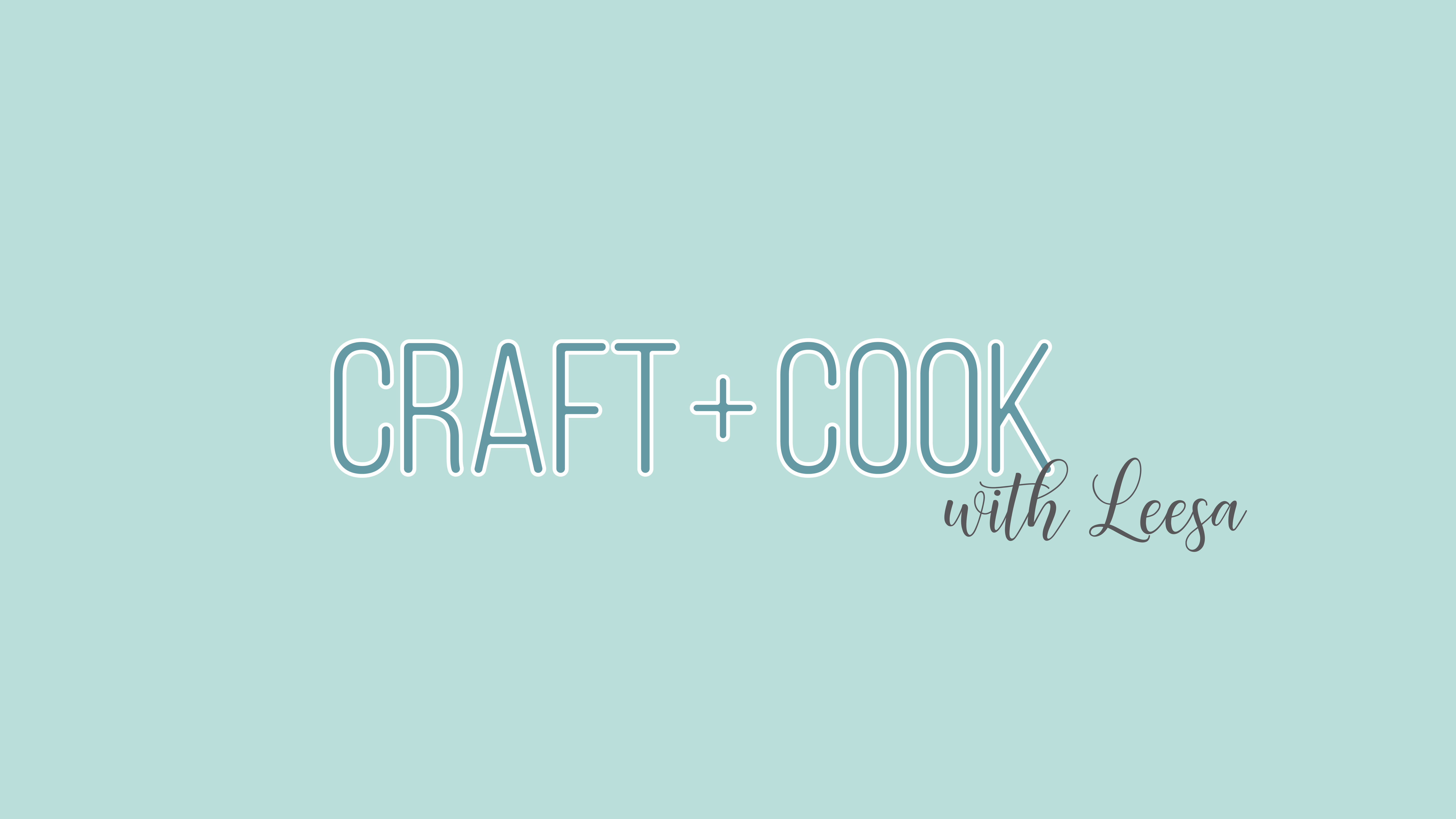 Craft + Cook Recipe Cards